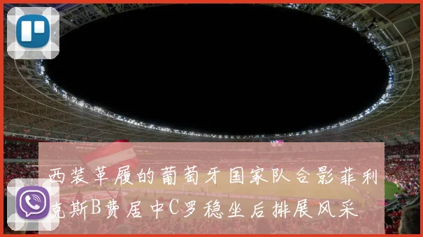 西装革履的葡萄牙国家队合影菲利克斯B费居中C罗稳坐后排展风采